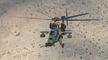 Tunceli'de terörle savaşım envanterine 2 Atak helikopter engelleme edildi