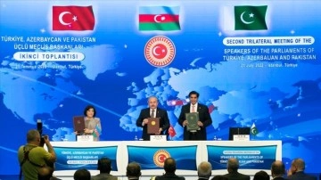 Türkiye, Azerbaycan ve Pakistan divan başkanları İstanbul Beyannamesi'ni imzaladı
