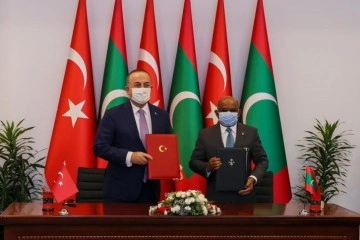Türkiye ile Maldivler arasında 5 anlaşma imzalandı
