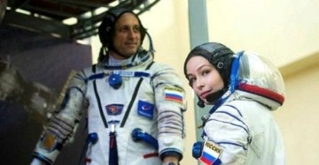 Uzayda Çekilecek İlk Uzun Metrajlı Film' İçin Rus Ekibi Uzaya Çıktı